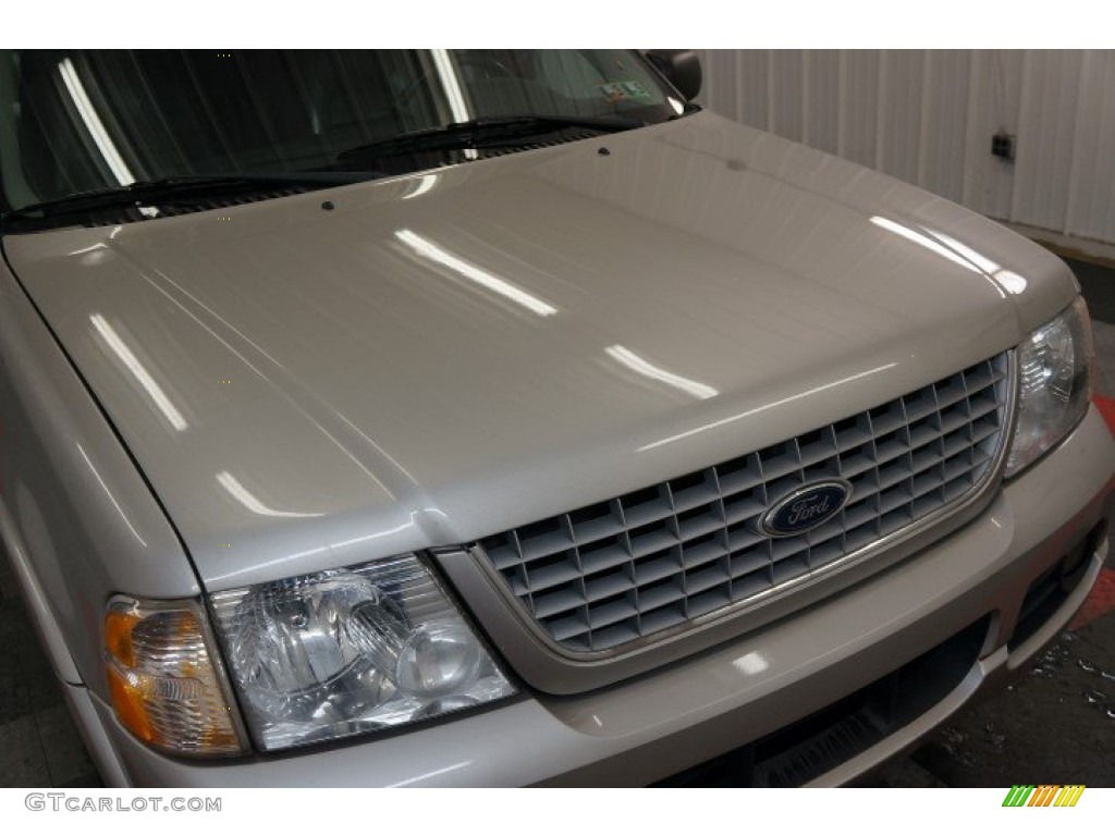 2002 Explorer Limited 4x4 - Mineral Grey Metallic / Midnight Grey photo #39