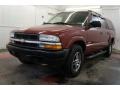 Dark Cherry Red Metallic - S10 LS Crew Cab 4x4 Photo No. 3