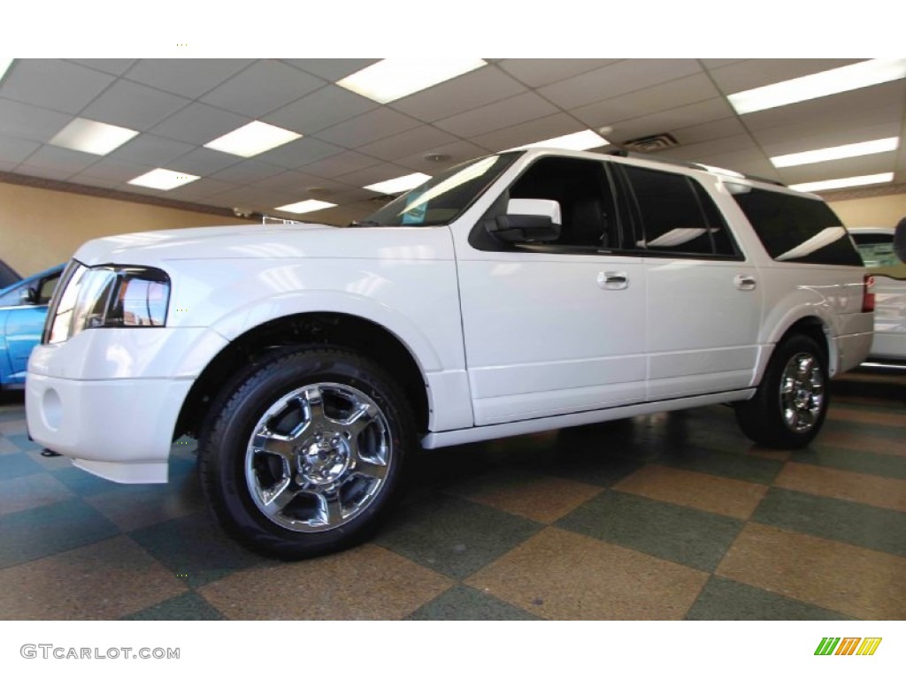 2014 Expedition EL Limited 4x4 - White Platinum / Charcoal Black photo #1