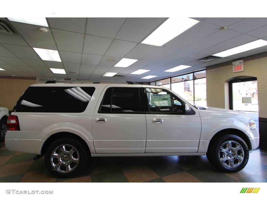 2014 Expedition EL Limited 4x4 - White Platinum / Charcoal Black photo #4