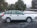 2006 Satin White Pearl Subaru Outback 2.5i Wagon  photo #2