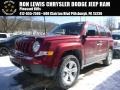 Deep Cherry Red Crystal Pearl 2015 Jeep Patriot Sport 4x4