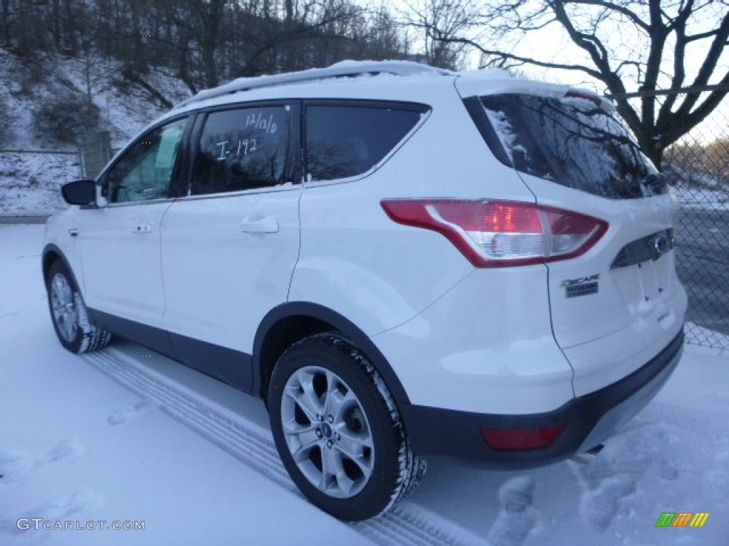 2015 Escape Titanium 4WD - White Platinum Metallic Tri-Coat / Charcoal Black photo #5