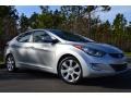 2011 Shimmering Silver Metallic Hyundai Elantra Limited  photo #2