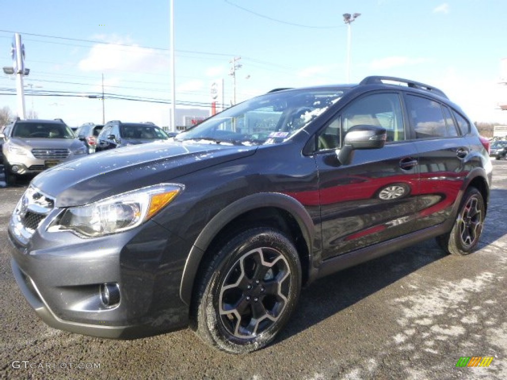 2015 XV Crosstrek 2.0i Limited - Dark Gray Metallic / Black photo #5