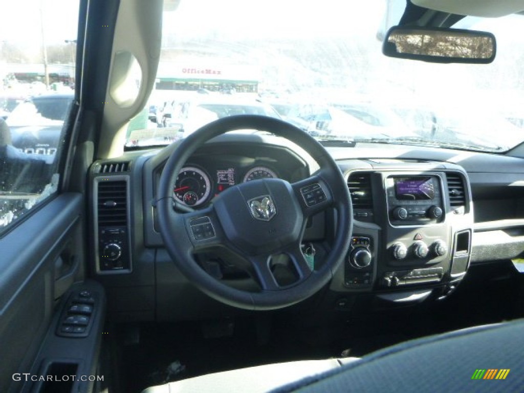 2015 1500 Express Crew Cab 4x4 - Maximum Steel Metallic / Black/Diesel Gray photo #14