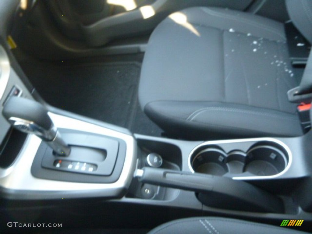 2015 Fiesta SE Sedan - Magnetic Metallic / Charcoal Black photo #13