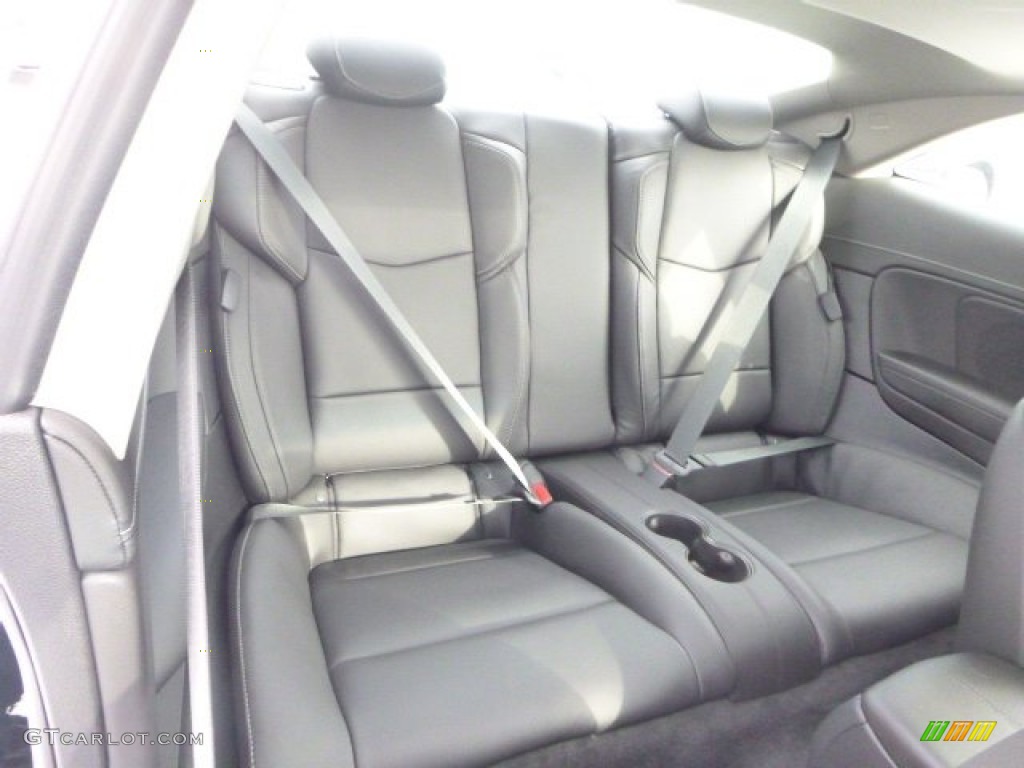 2015 Cadillac ATS 2.0T Luxury AWD Coupe Rear Seat Photo #100616583
