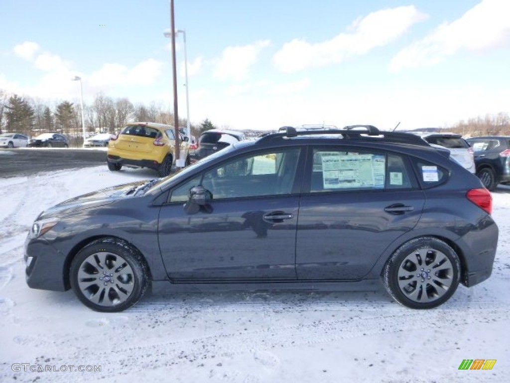 Dark Gray Metallic 2015 Subaru Impreza 2.0i Sport Premium 5 Door Exterior Photo #100616628