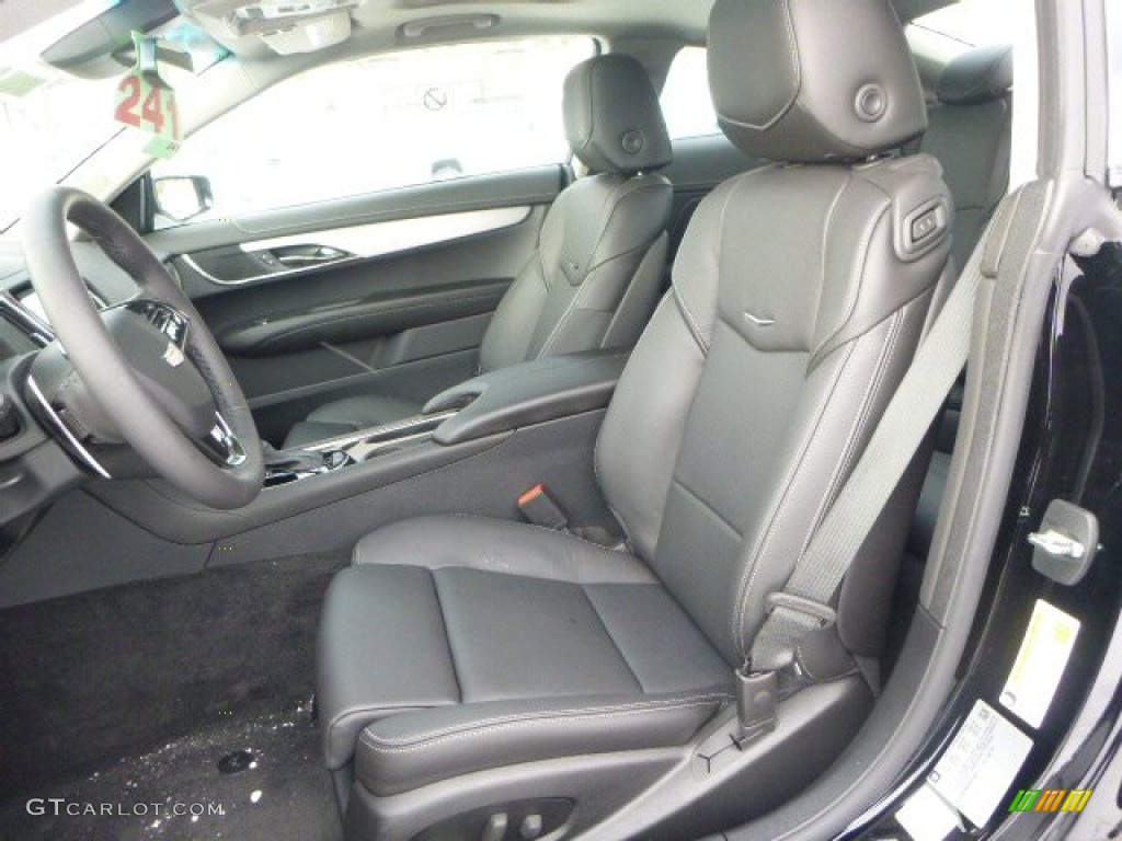 2015 Cadillac ATS 2.0T Luxury AWD Coupe Front Seat Photo #100616631