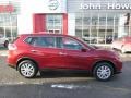 2014 Cayenne Red Nissan Rogue S  photo #2