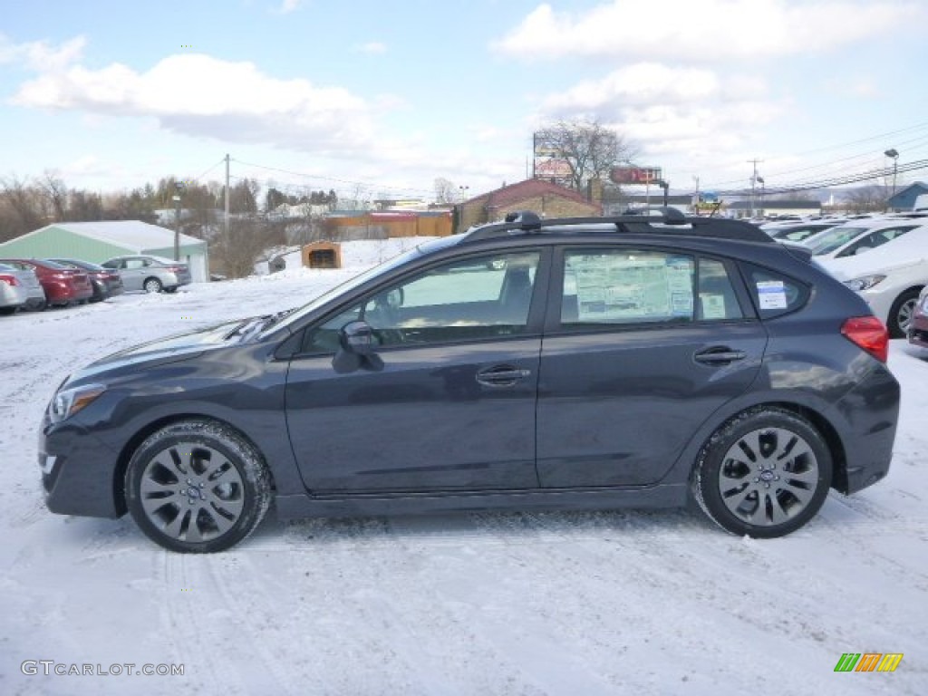 Dark Gray Metallic 2015 Subaru Impreza 2.0i Sport Premium 5 Door Exterior Photo #100616958