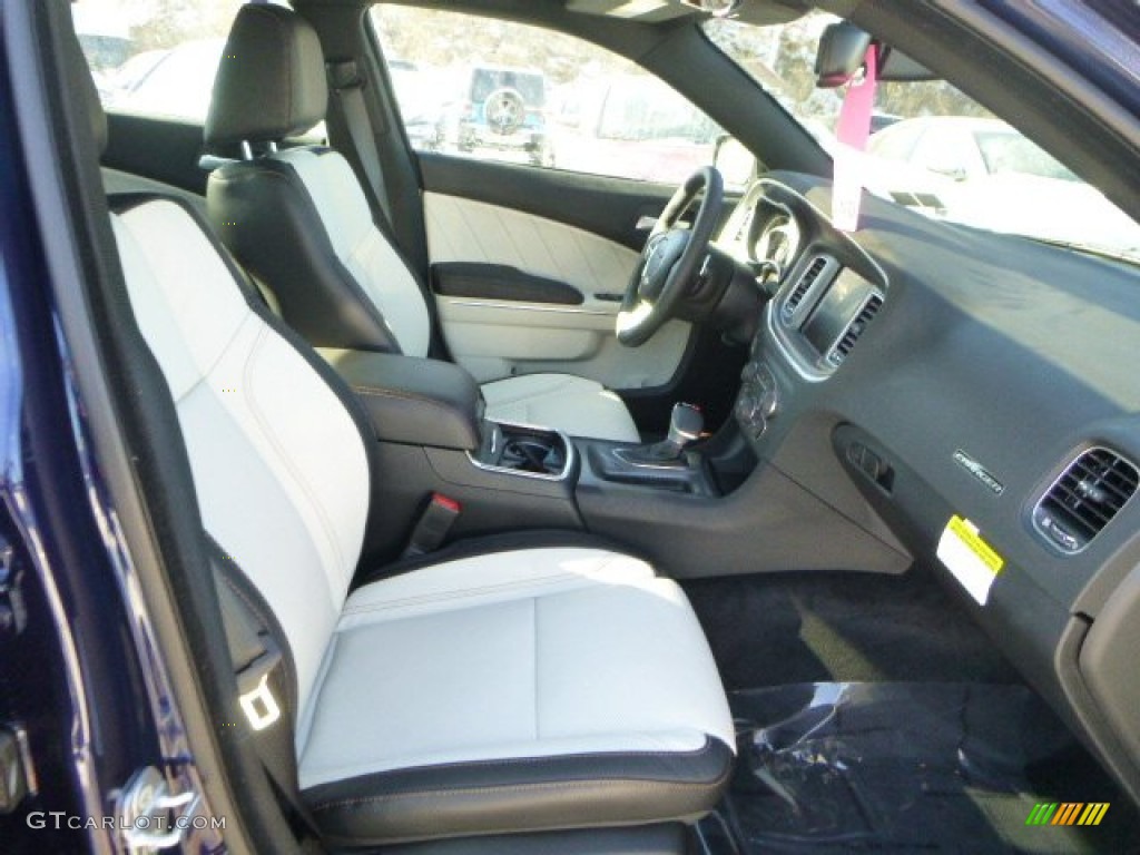 2015 Charger SXT AWD - Jazz Blue Pearl / Black/Pearl photo #9