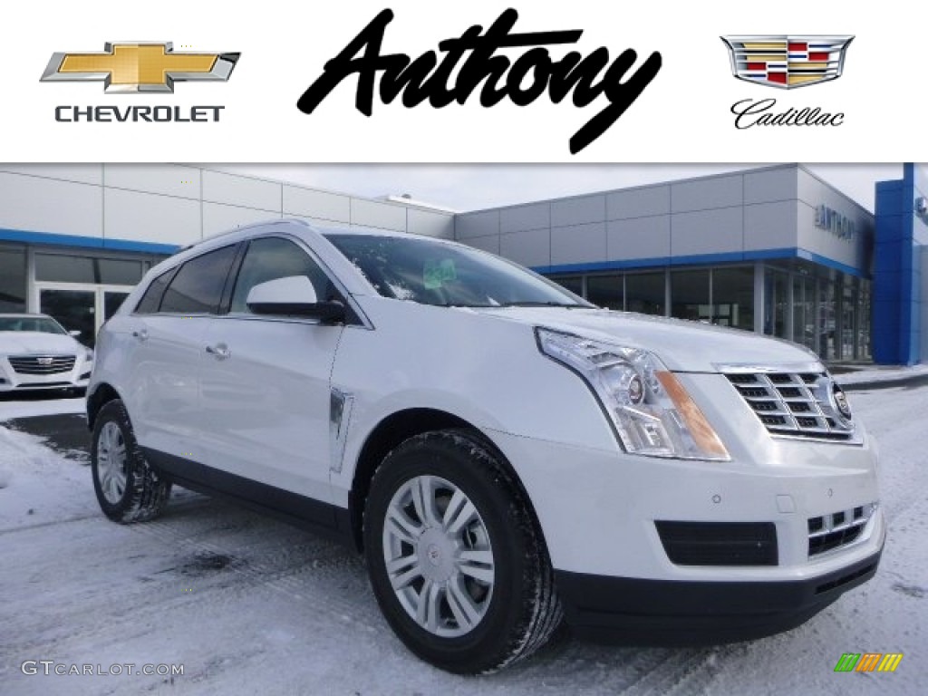 2015 SRX Luxury AWD - Platinum Ice Tricoat / Light Titanium/Ebony photo #1
