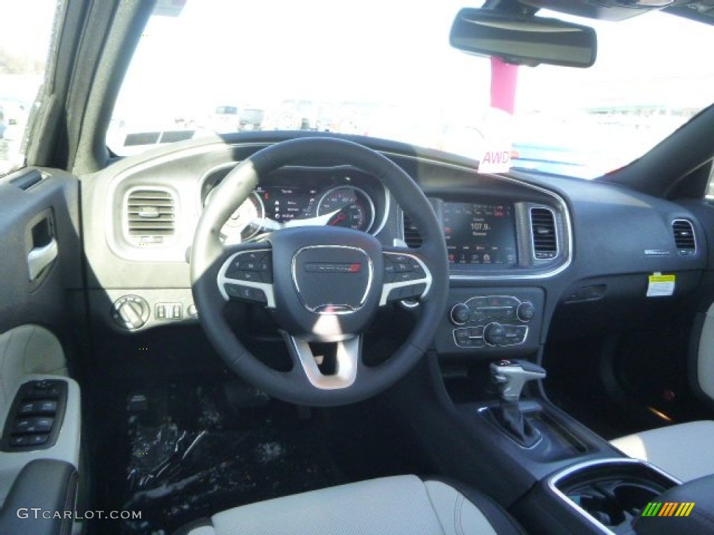 2015 Charger SXT AWD - Jazz Blue Pearl / Black/Pearl photo #13
