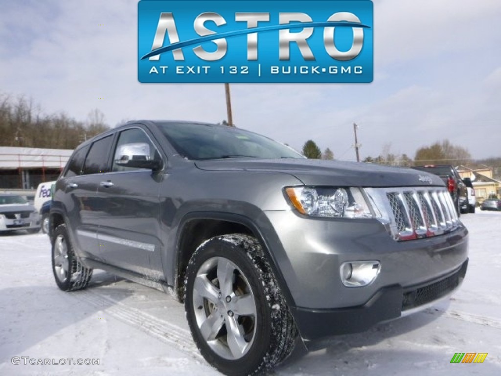 2013 Grand Cherokee Limited 4x4 - Mineral Gray Metallic / Black/Light Frost Beige photo #1
