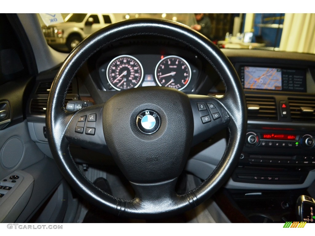 2009 X5 xDrive48i - Space Grey Metallic / Grey Nevada Leather photo #25