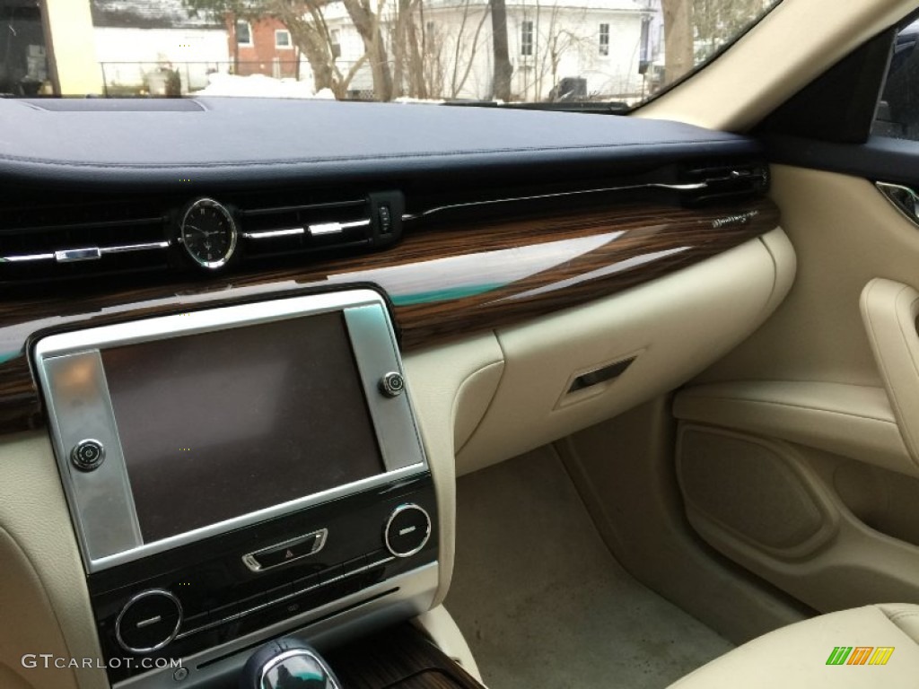 2014 Quattroporte S Q4 AWD - Blu Passione (Passion Blue) / Sabbia photo #2