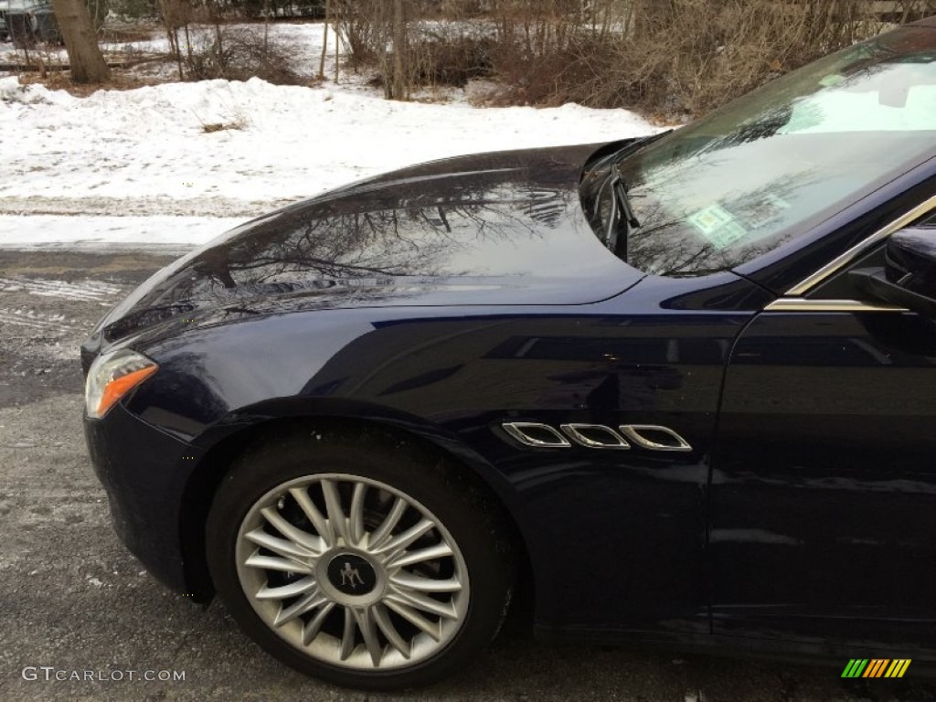 2014 Quattroporte S Q4 AWD - Blu Passione (Passion Blue) / Sabbia photo #10