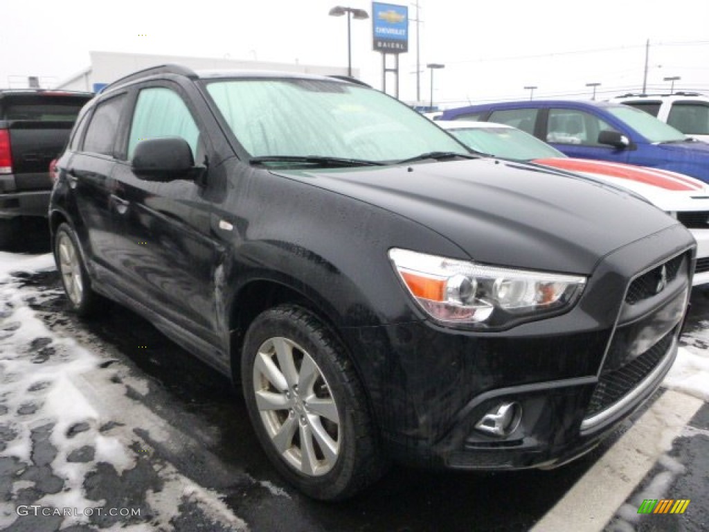 2012 Outlander Sport SE 4WD - Labrador Black / Black photo #1