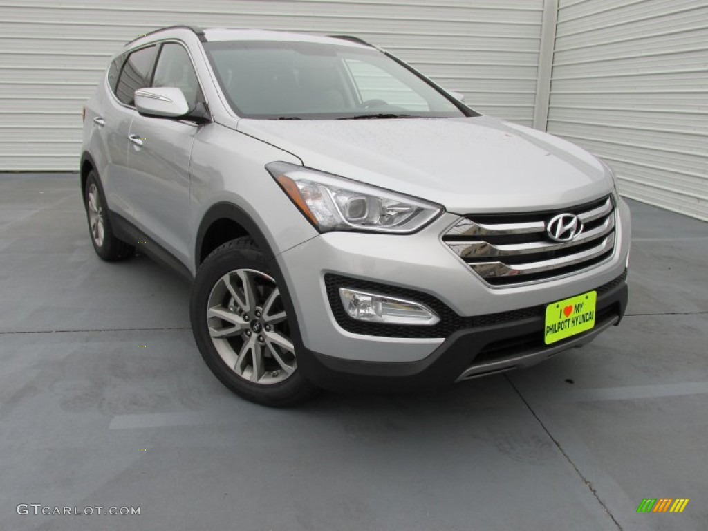 2015 Santa Fe Sport 2.0T - Sparkling Silver / Gray photo #2