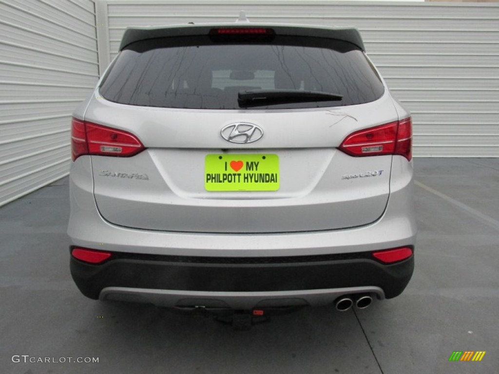 2015 Santa Fe Sport 2.0T - Sparkling Silver / Gray photo #5
