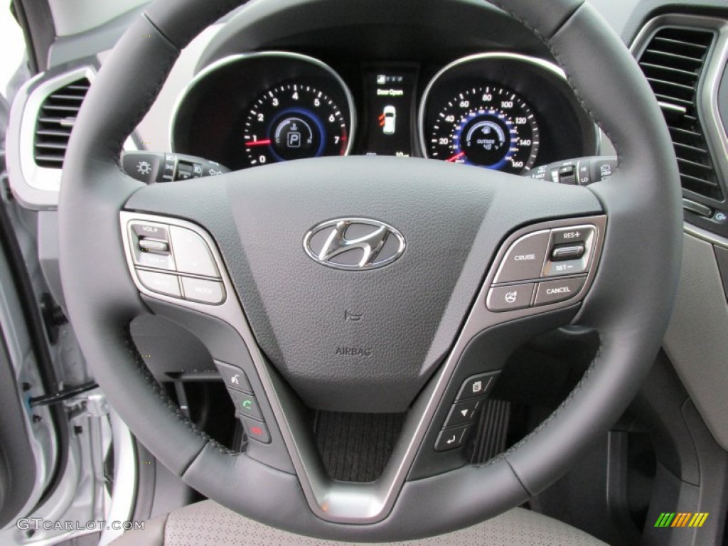 2015 Santa Fe Sport 2.0T - Sparkling Silver / Gray photo #33