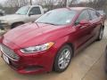 2015 Ruby Red Metallic Ford Fusion SE  photo #13