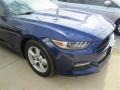 2015 Deep Impact Blue Metallic Ford Mustang V6 Coupe  photo #2