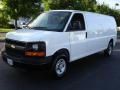 2009 Summit White Chevrolet Express 2500 Extended Cargo Van  photo #1