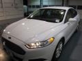 2015 Oxford White Ford Fusion SE  photo #3