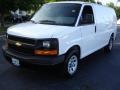 2009 Summit White Chevrolet Express 1500 Cargo Van  photo #1