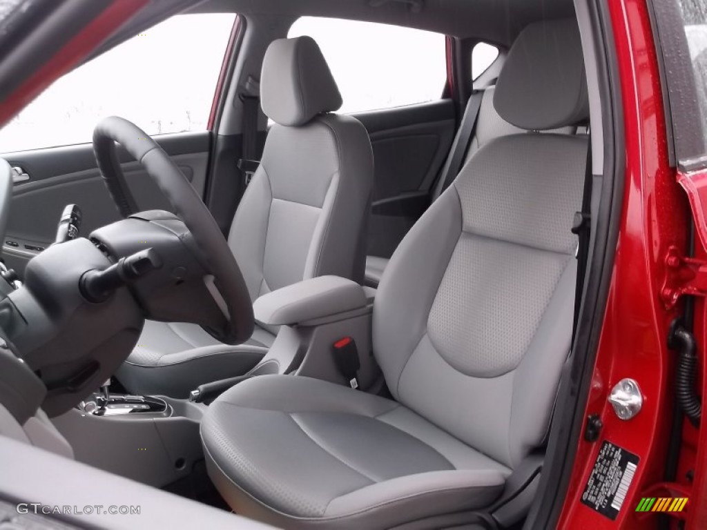 2015 Hyundai Accent Sport 5-Door Front Seat Photo #100626424