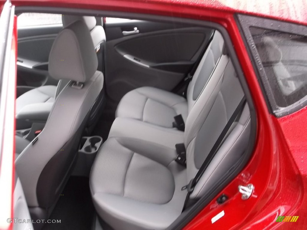 2015 Hyundai Accent Sport 5-Door Rear Seat Photos