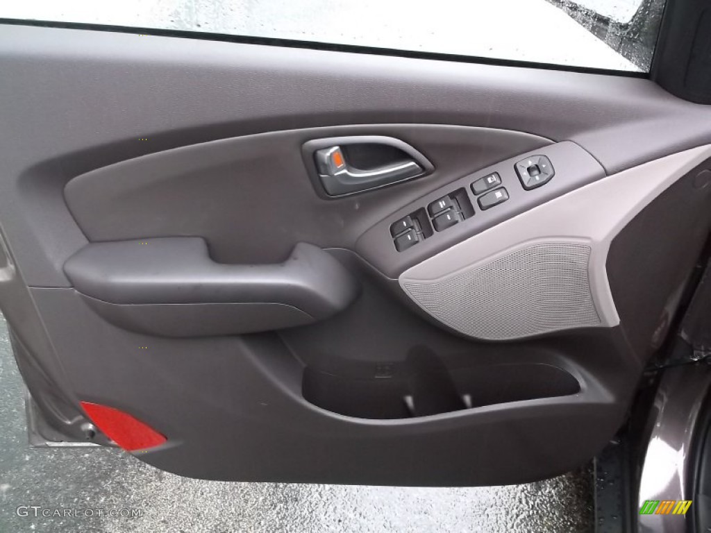 2015 Tucson SE AWD - Kona Bronze / Beige photo #9