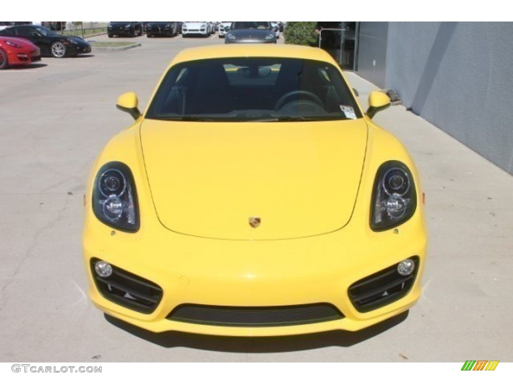 2014 Cayman S - Racing Yellow / Black photo #3