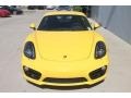 2014 Racing Yellow Porsche Cayman S  photo #3