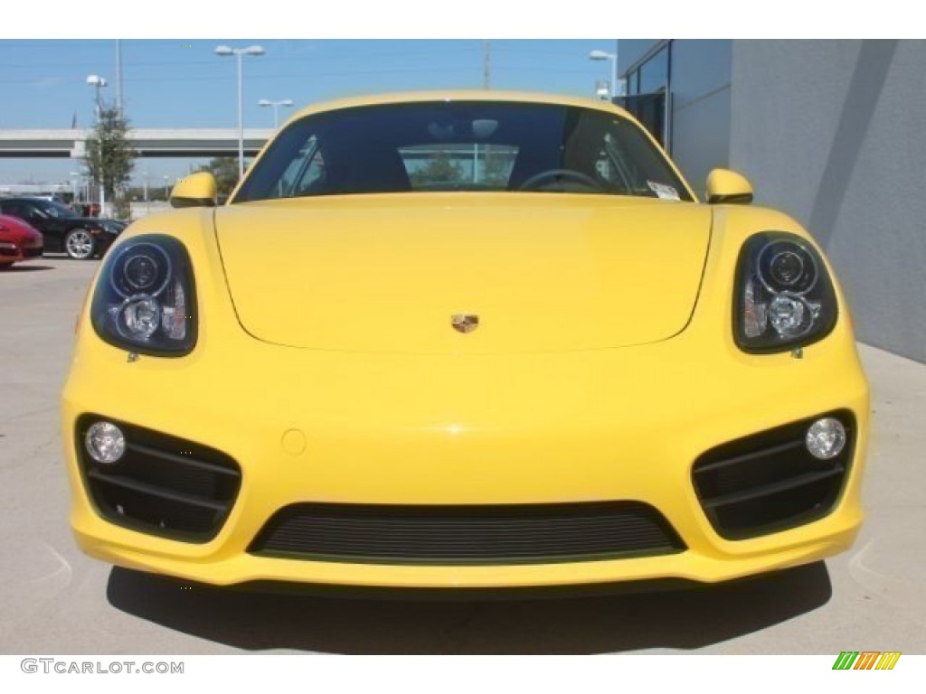 2014 Cayman S - Racing Yellow / Black photo #4
