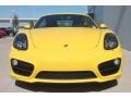 2014 Racing Yellow Porsche Cayman S  photo #4