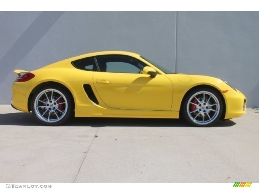 2014 Cayman S - Racing Yellow / Black photo #5