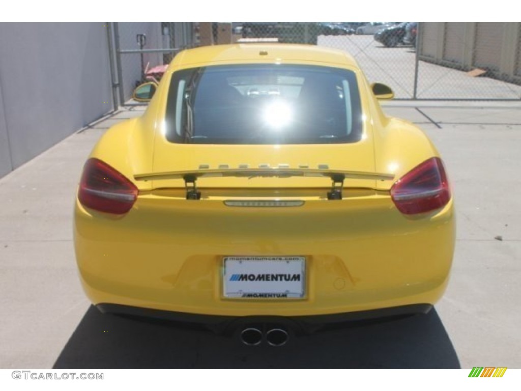 2014 Cayman S - Racing Yellow / Black photo #7