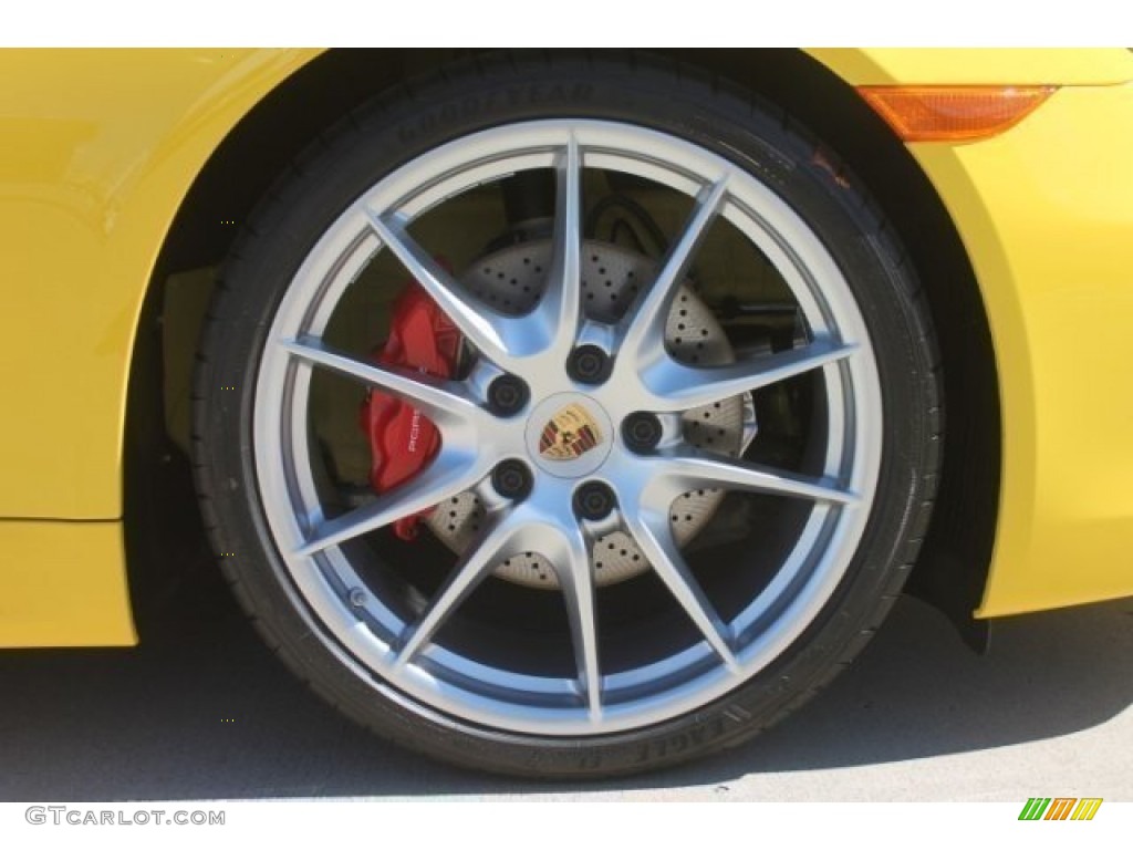 2014 Cayman S - Racing Yellow / Black photo #8