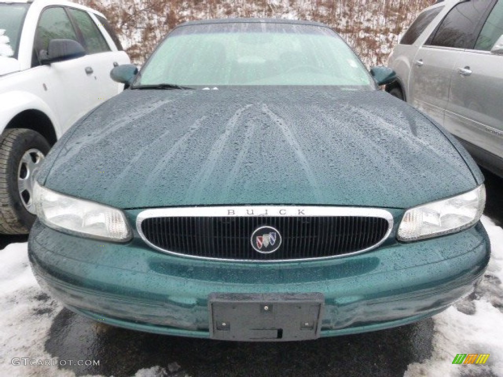 2001 Century Custom - Jasper Green Metallic / Taupe photo #3