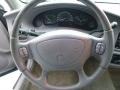 2001 Buick Century Taupe Interior Steering Wheel Photo