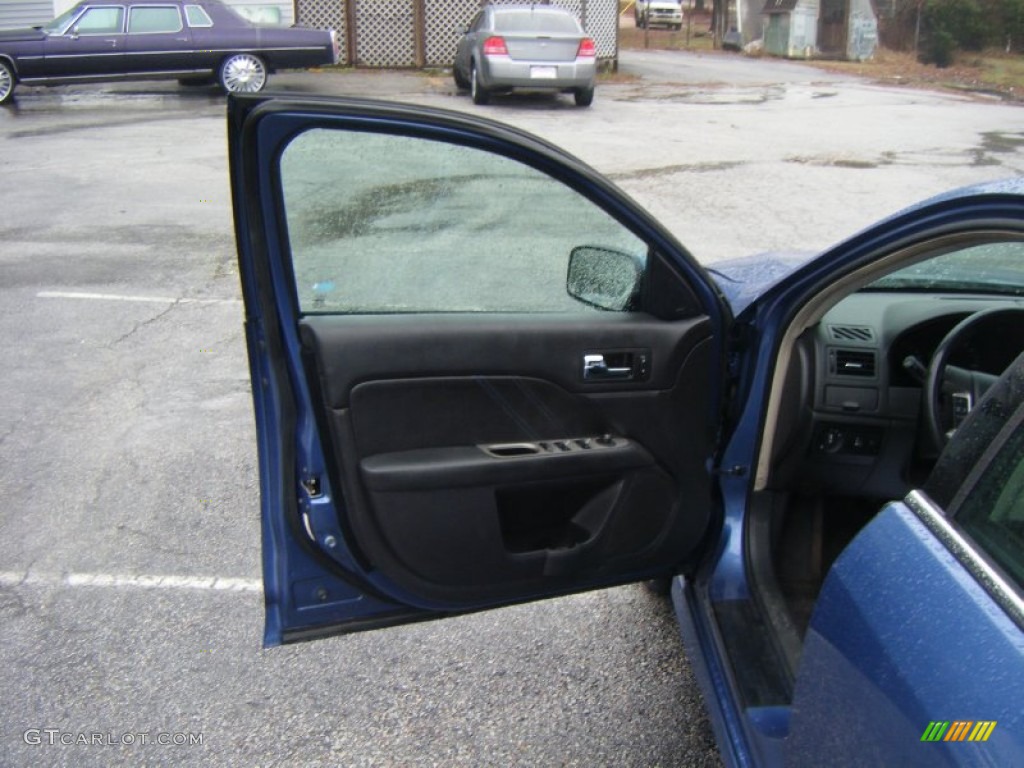 2010 Fusion Sport - Sport Blue Metallic / Charcoal Black/Sport Blue photo #7