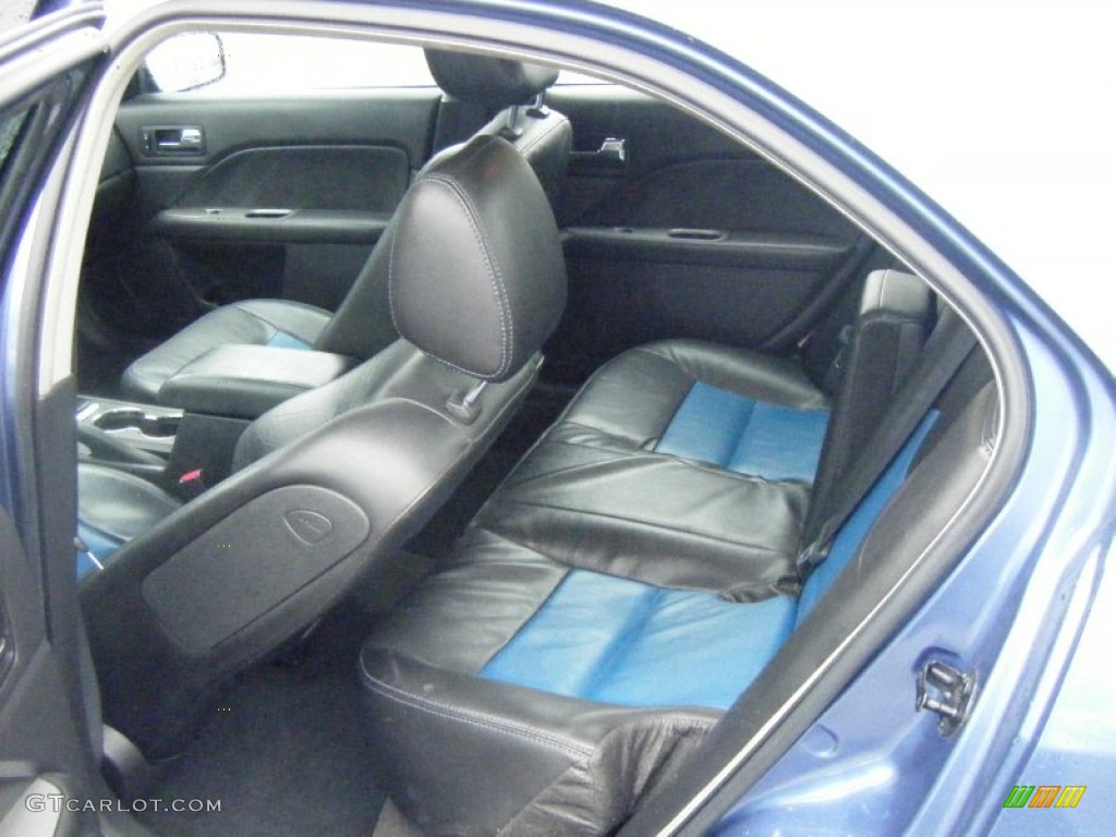 2010 Fusion Sport - Sport Blue Metallic / Charcoal Black/Sport Blue photo #13
