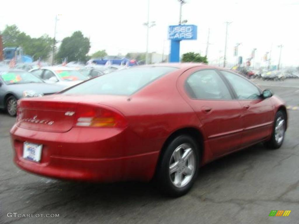 2002 Intrepid ES - Inferno Red Tinted Pearlcoat / Dark Slate Gray photo #4