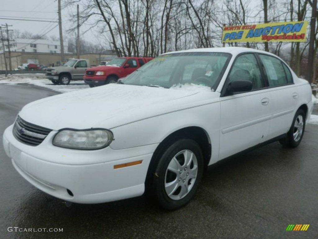 2001 Malibu Sedan - Bright White / Neutral photo #1