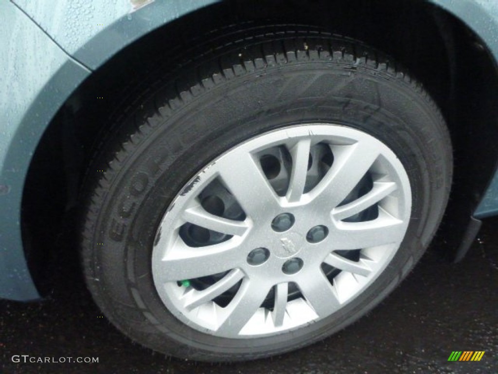 2010 Cobalt LT Sedan - Silver Moss Metallic / Ebony photo #9