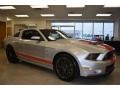 Ingot Silver 2014 Ford Mustang Shelby GT500 SVT Performance Package Coupe